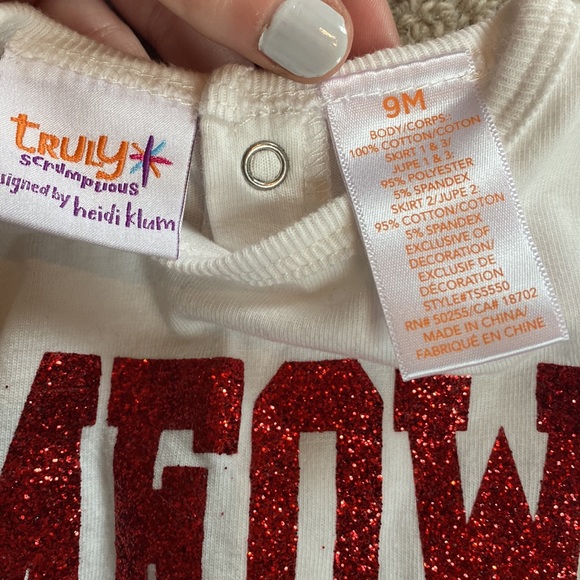 Truly Scrumptious by Heidi Klum MEOW outfit. Size 9 months - Picture 3 of 6